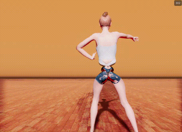 setting DanceXR  DanceXR ปัญหา : บิดเอวของนางแบบ CG
